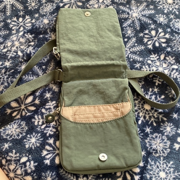 Kipling Eldorado Crossbody Bag Blue Green Excellent Condition - Picture 5 of 9